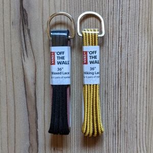 2 Pair of Vans 36" 6-Eyelet Shoelaces BNWT